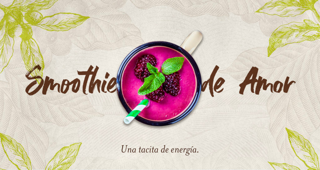 Smoothie de Amor Café con proteínas naturales