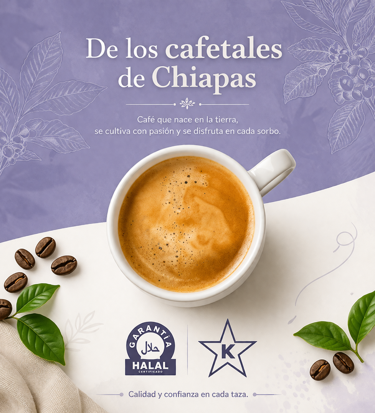 Café NATIVO Fusión Café Tostado en Grano 550 g pzas 9 pzas
