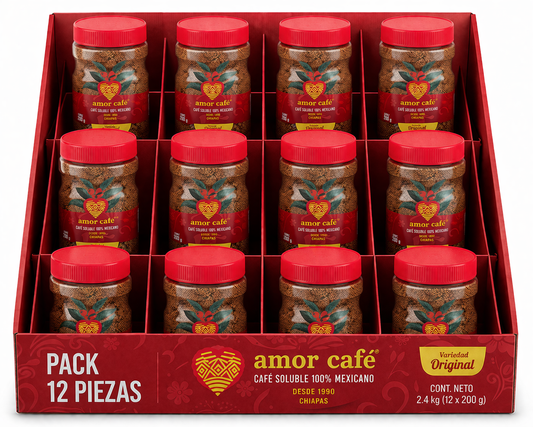 Café Mezcla Original 200 grs 12 pzas