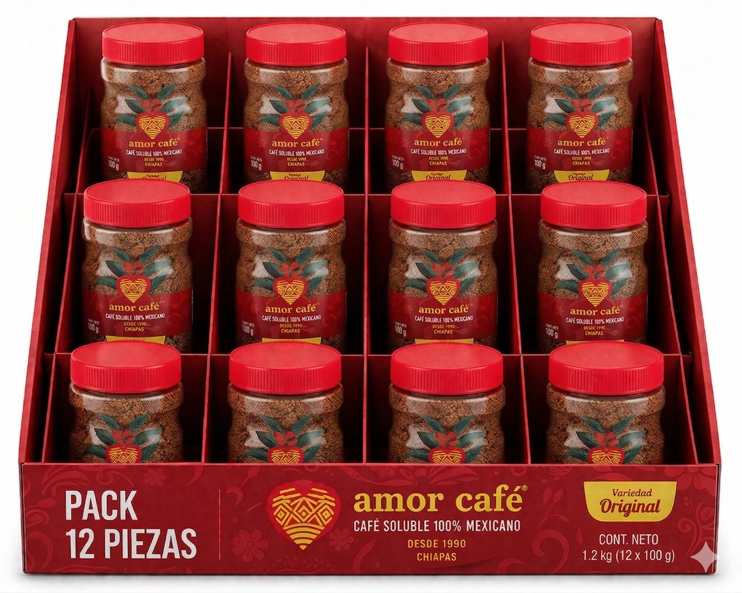Café Mezcla Original 100 grs 12 pzas
