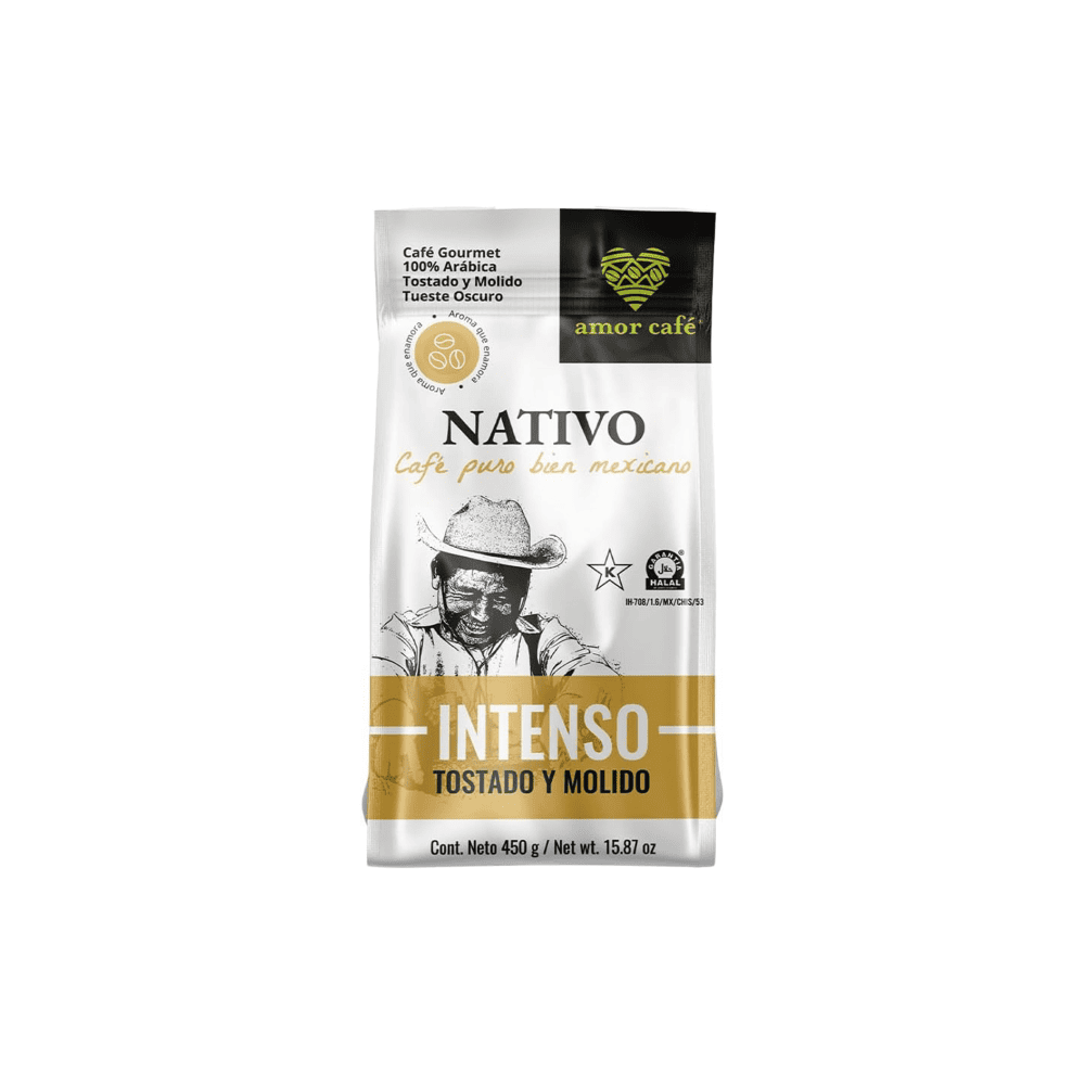 Café Tostado Y Molido Nativo Intenso