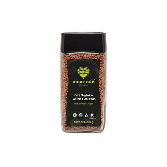 Café Orgánico Soluble Liofilizado De Chiapas